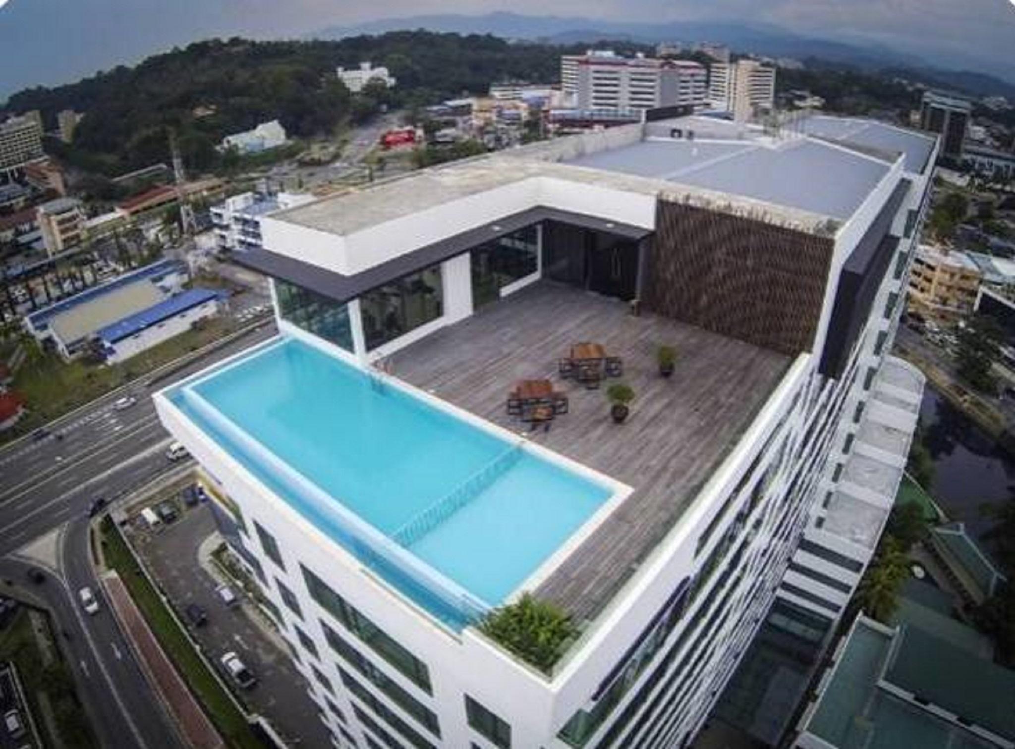 Sky Hotel Kota Kinabalu Kültér fotó